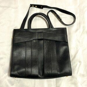 Zac Posen Leather Shirley Satchel Black Bag
Excellent Condition